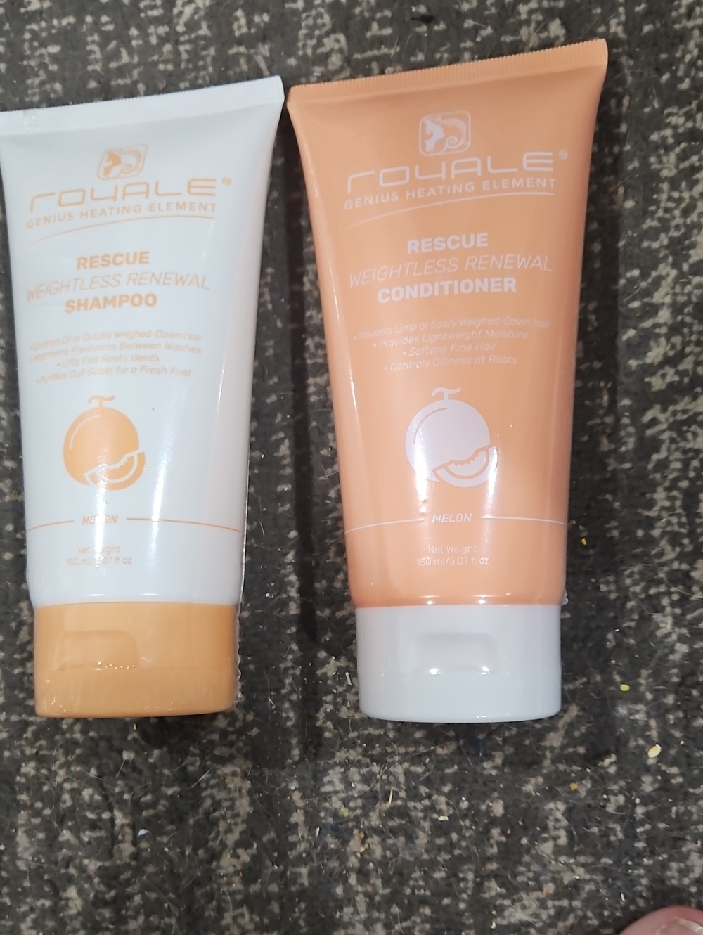 Royalw Rescue Weightless Renewal Shampoo And Conditioner - Melon